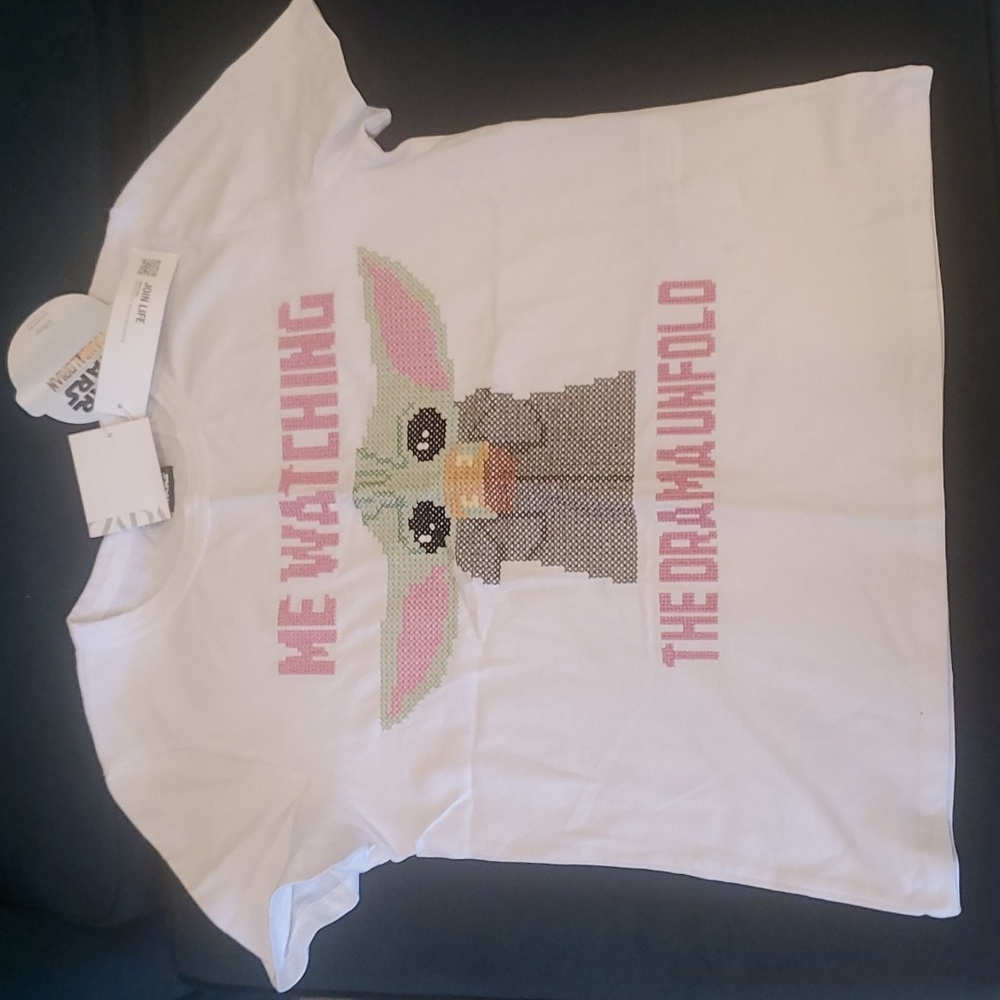NWT Zara baby Yoda t-shirt